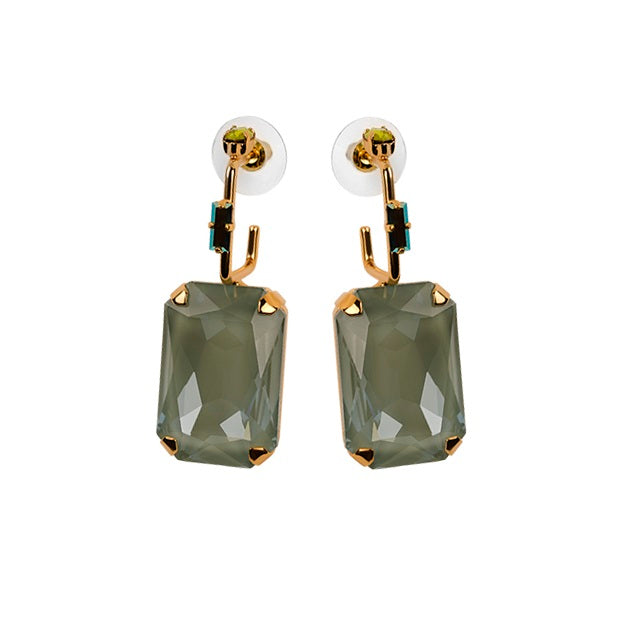SQUARE Pierced Earrings